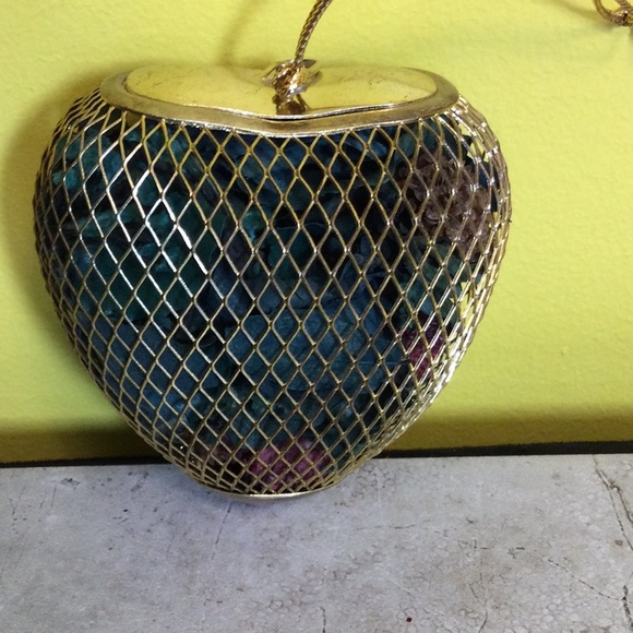 Other - Gold mesh potpourri Christmas ornament
